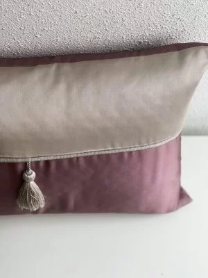 Декоративная подушка  с  кисточкой_2